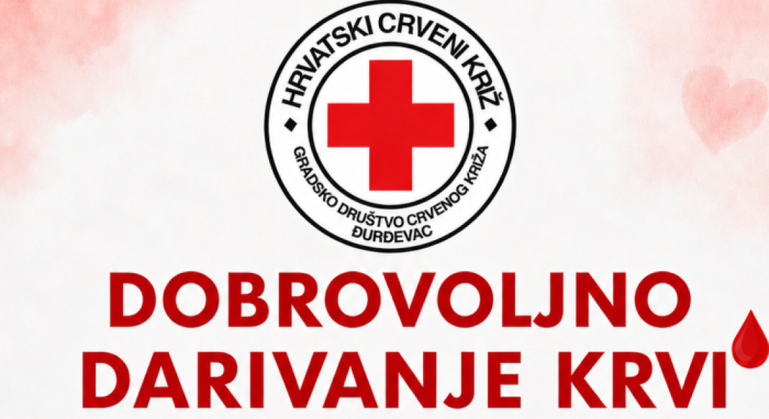 DOBROVOLJNO DARIVANJE KRVI, UTORAK, 8. RUJNA 2026.
