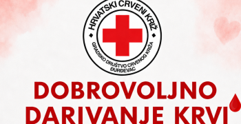 DOBROVOLJNO DARIVANJE KRVI, UTORAK, 8. RUJNA 2026.
